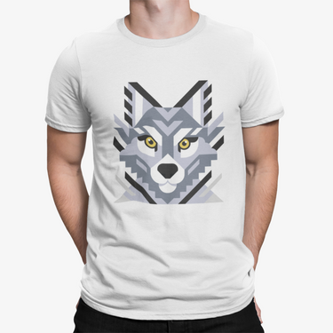 Camiseta Lobo Gris